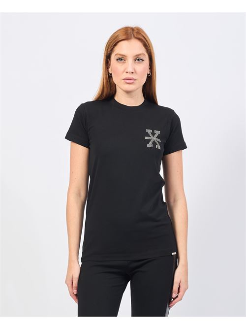 T-shirt ? col rond Richmond avec logo RICHMOND X | UWA24013TSBLACK